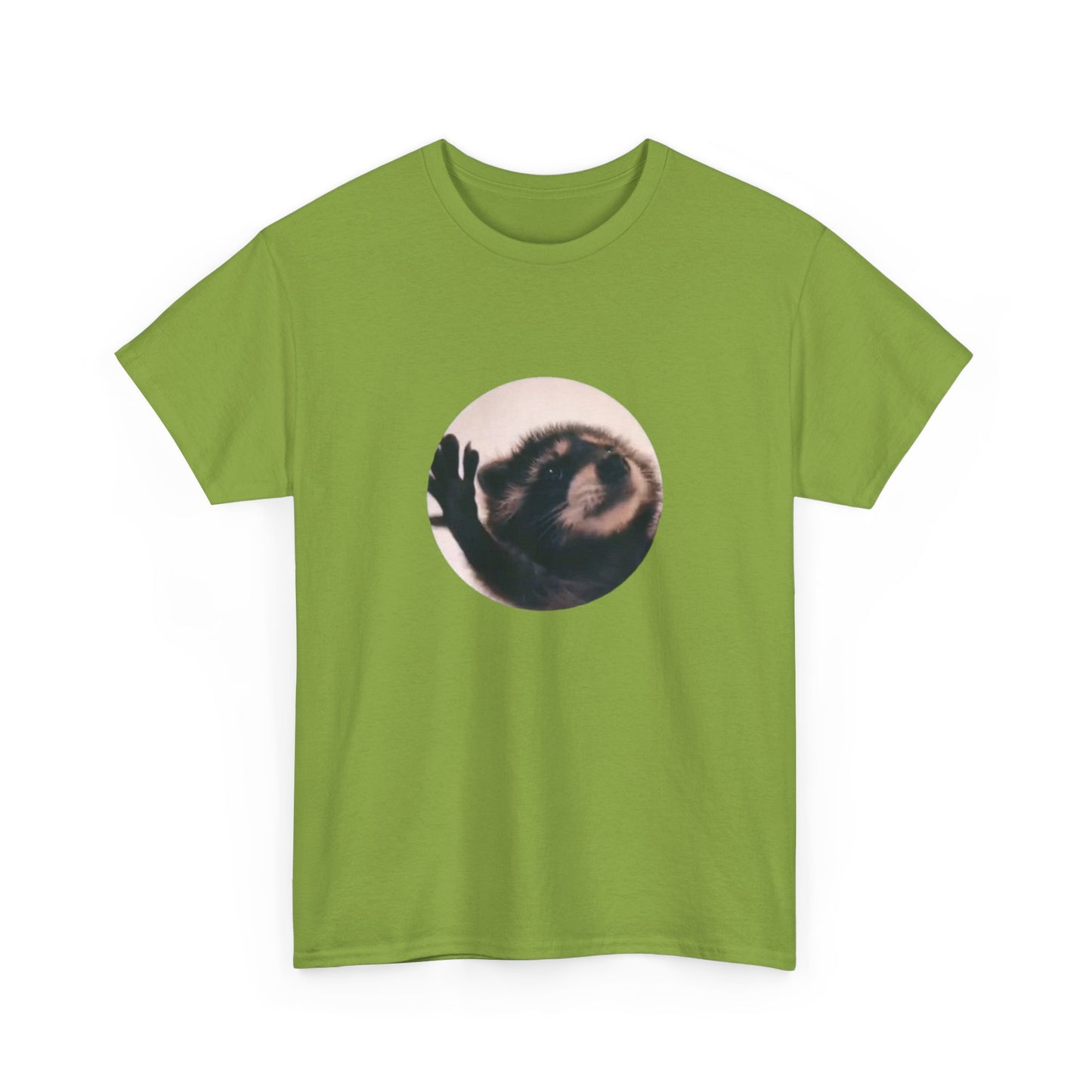 Pedro Raccoon Unisex Heavy Cotton Tee