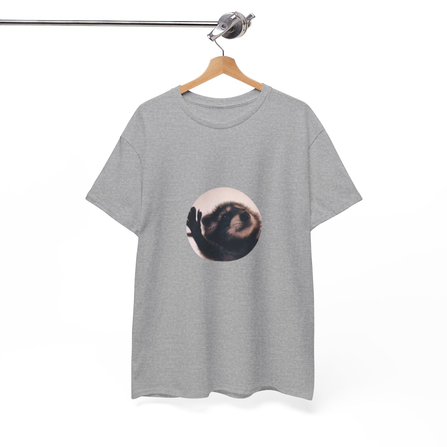 Pedro Raccoon Unisex Heavy Cotton Tee