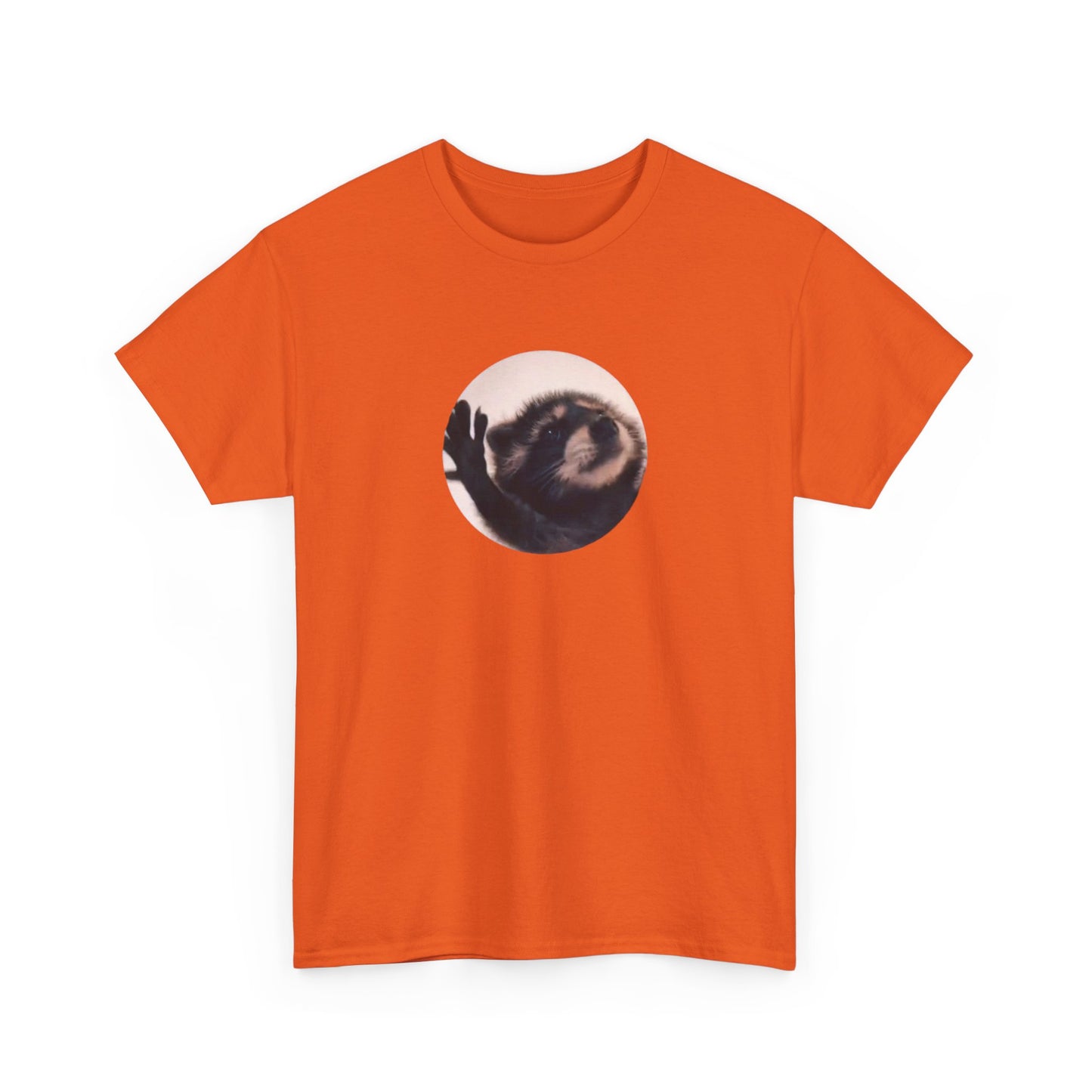 Pedro Raccoon Unisex Heavy Cotton Tee