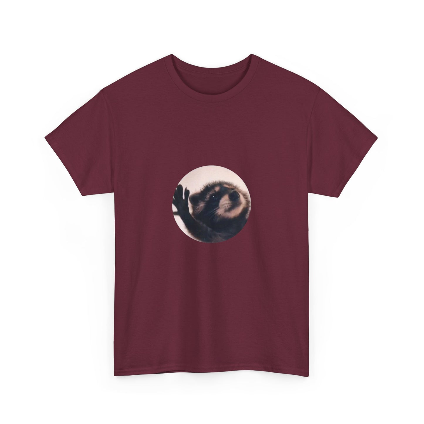 Pedro Raccoon Unisex Heavy Cotton Tee