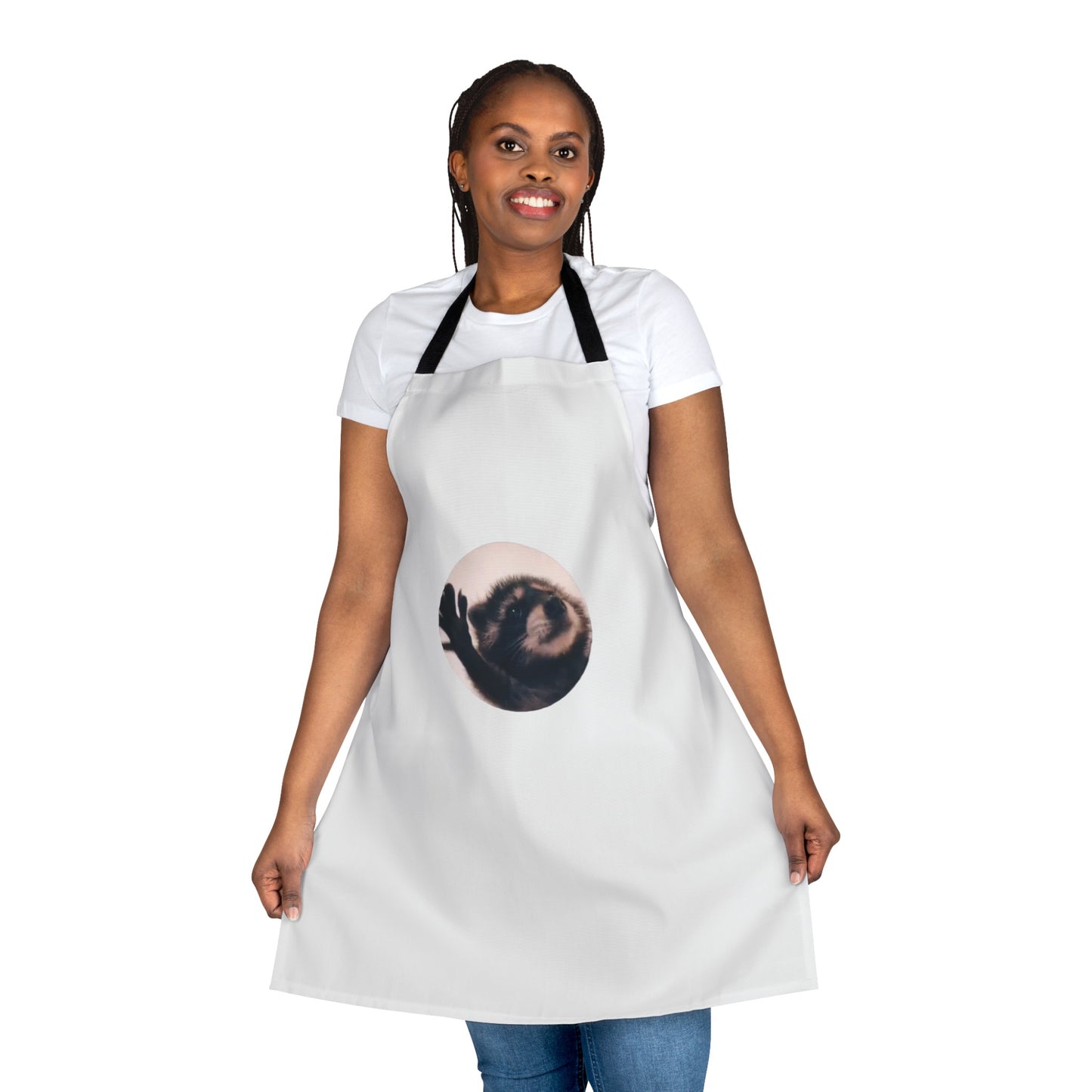 Pedro Raccoon Apron, 5-Color Straps (AOP)