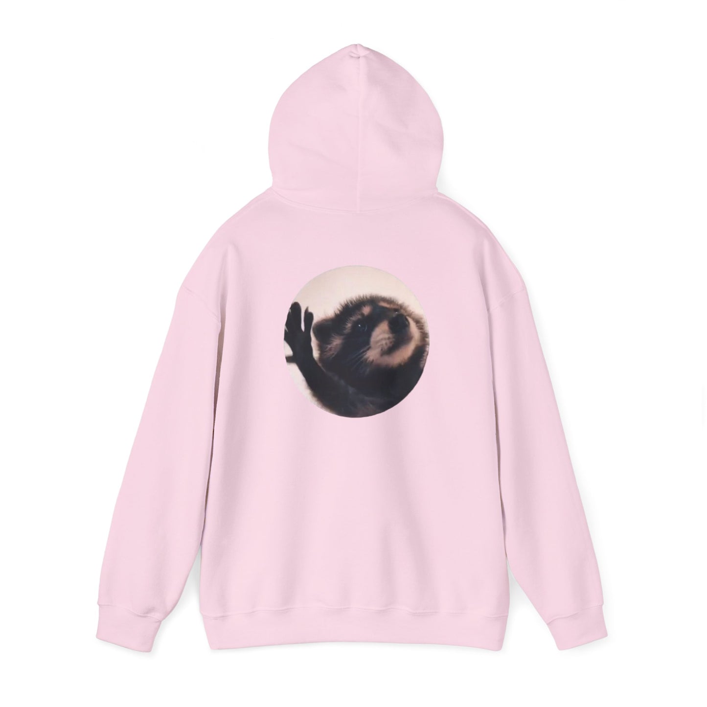 Pedro Raccoon Front and Back Unisex Heavy Blend™ Hooded Sweatshirt