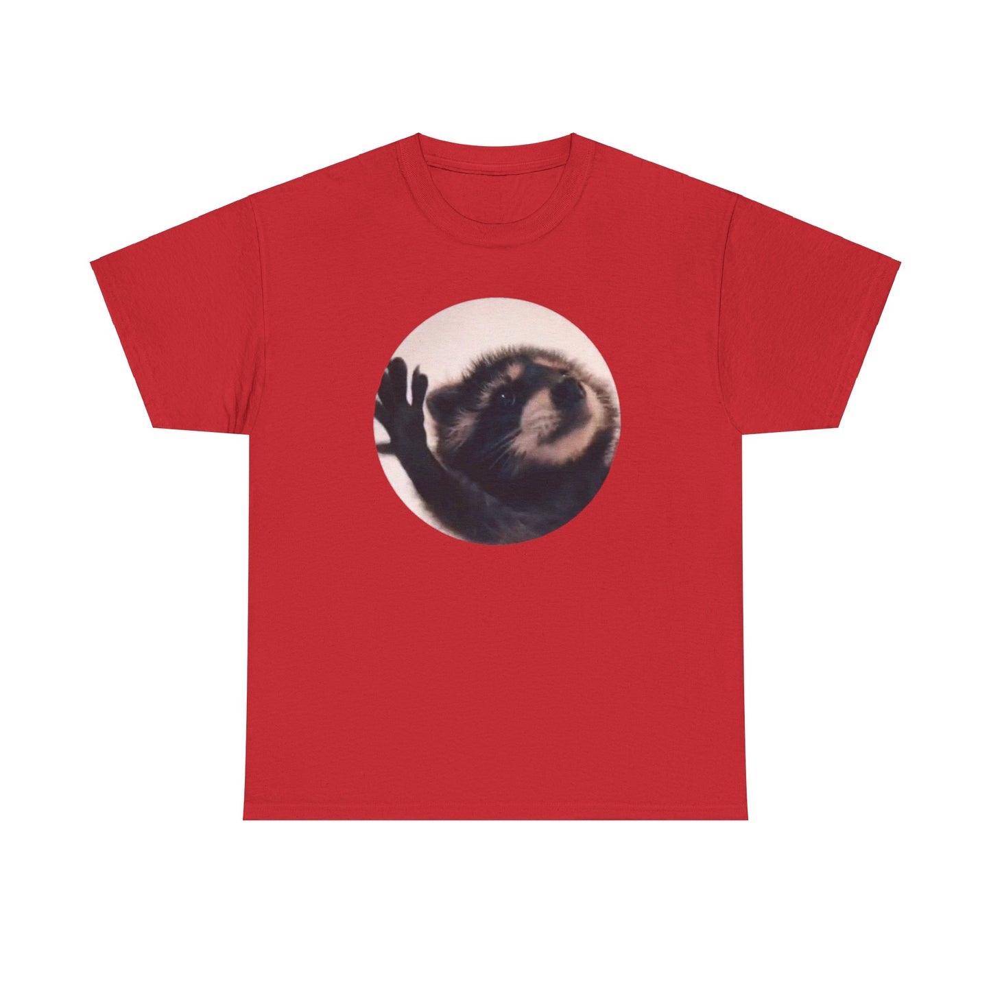 Pedro Raccoon Unisex Heavy Cotton Tee