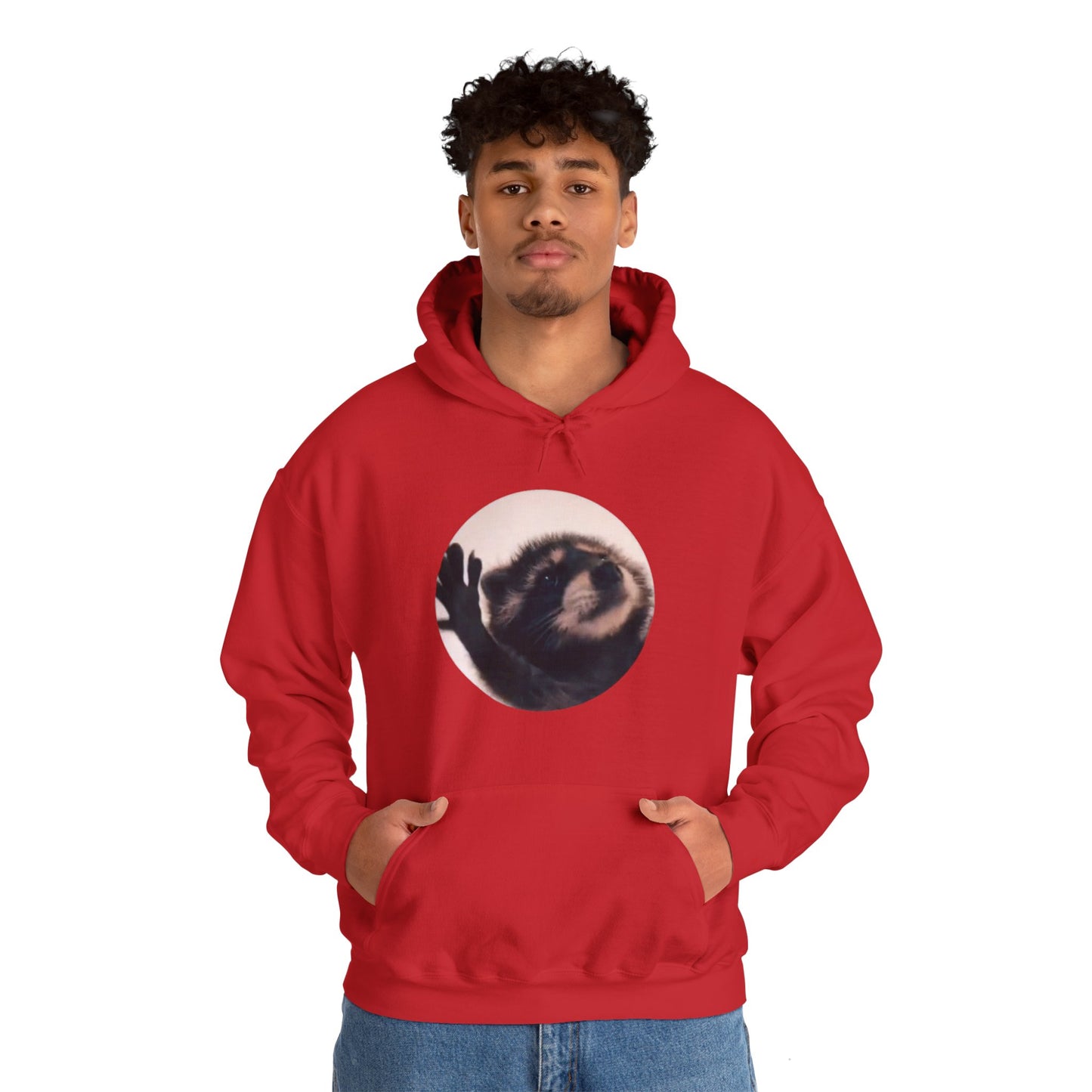 Pedro Raccoon Unisex Heavy Blend™ Hooded Sweatshirt