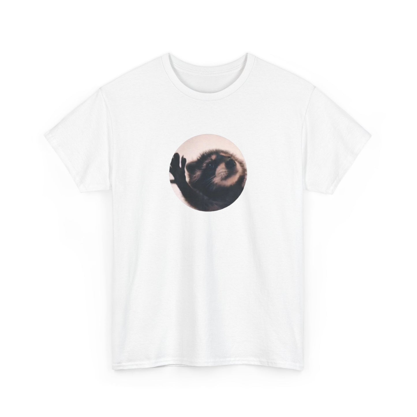 Pedro Raccoon Unisex Heavy Cotton Tee