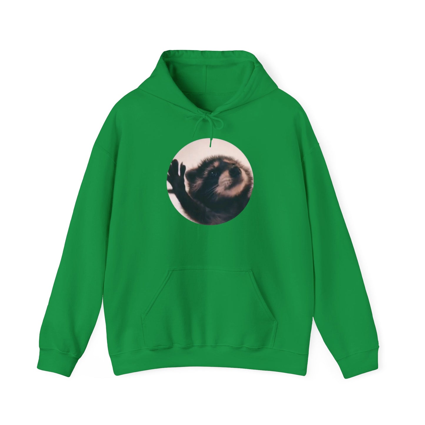 Pedro Raccoon Front and Back Unisex Heavy Blend™ Hooded Sweatshirt