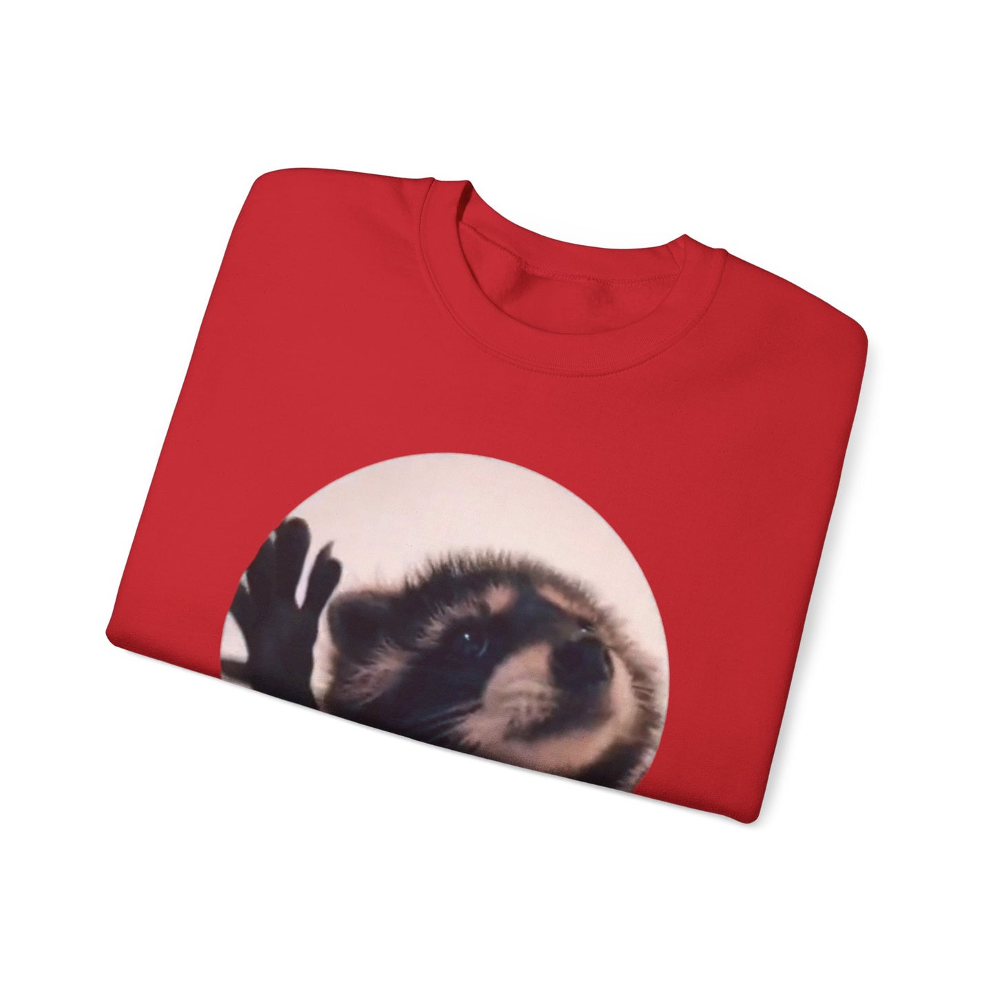 Pedro Raccoon Unisex Heavy Blend™ Crewneck Sweatshirt