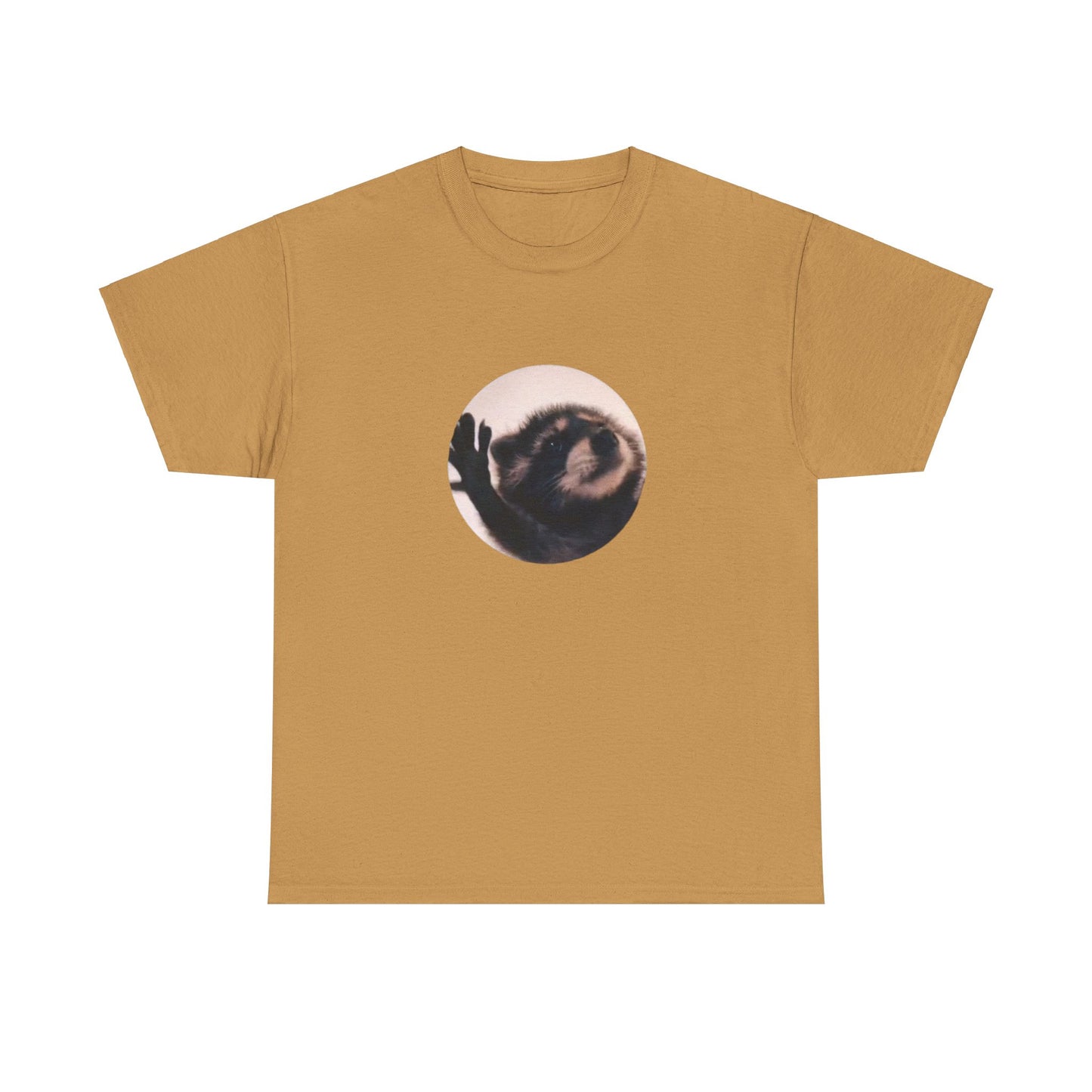 Pedro Raccoon Unisex Heavy Cotton Tee