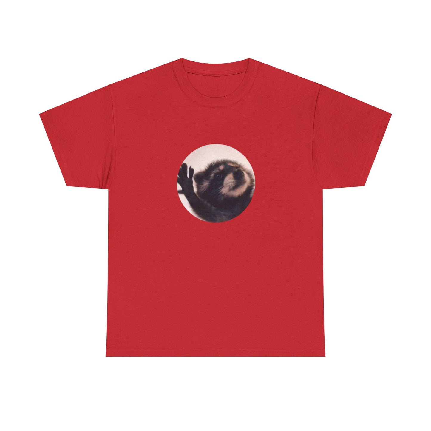 Pedro Raccoon Unisex Heavy Cotton Tee