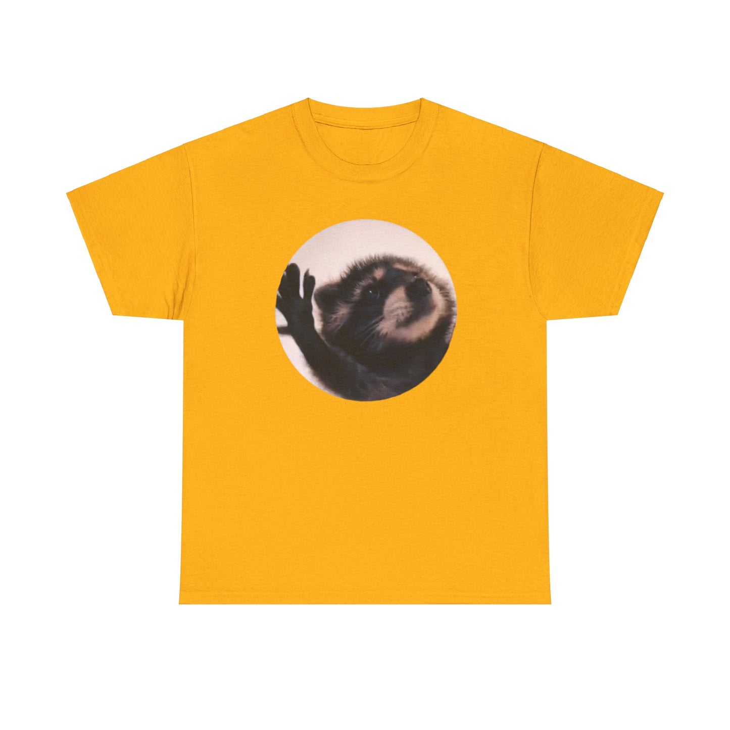 Pedro Raccoon Unisex Heavy Cotton Tee