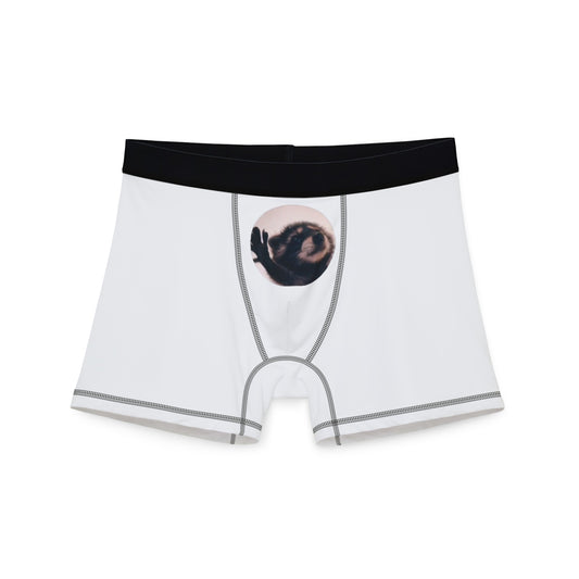 Pedro Raccoon Men's Boxers (AOP)