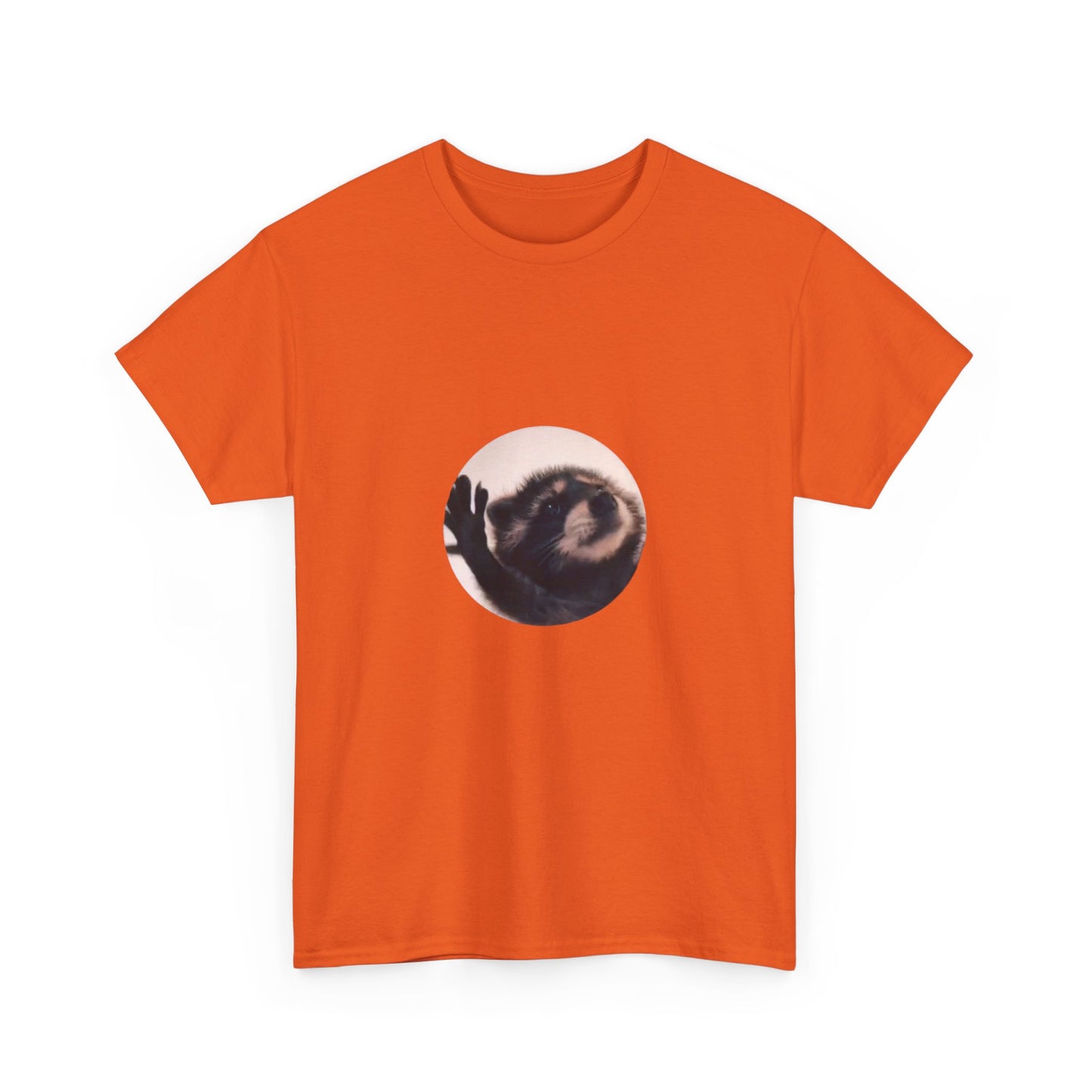 Pedro Raccoon Unisex Heavy Cotton Tee