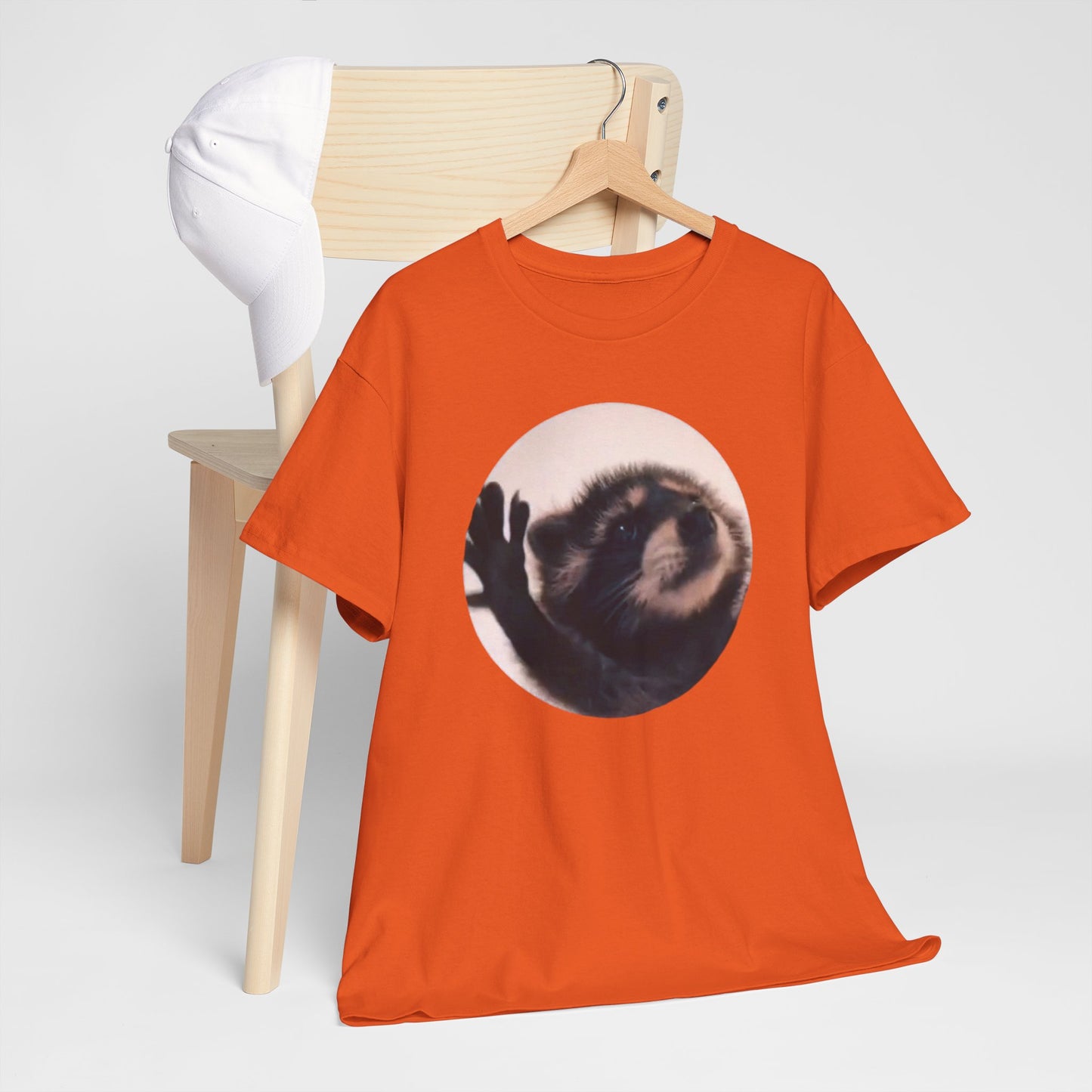 Pedro Raccoon Unisex Heavy Cotton Tee