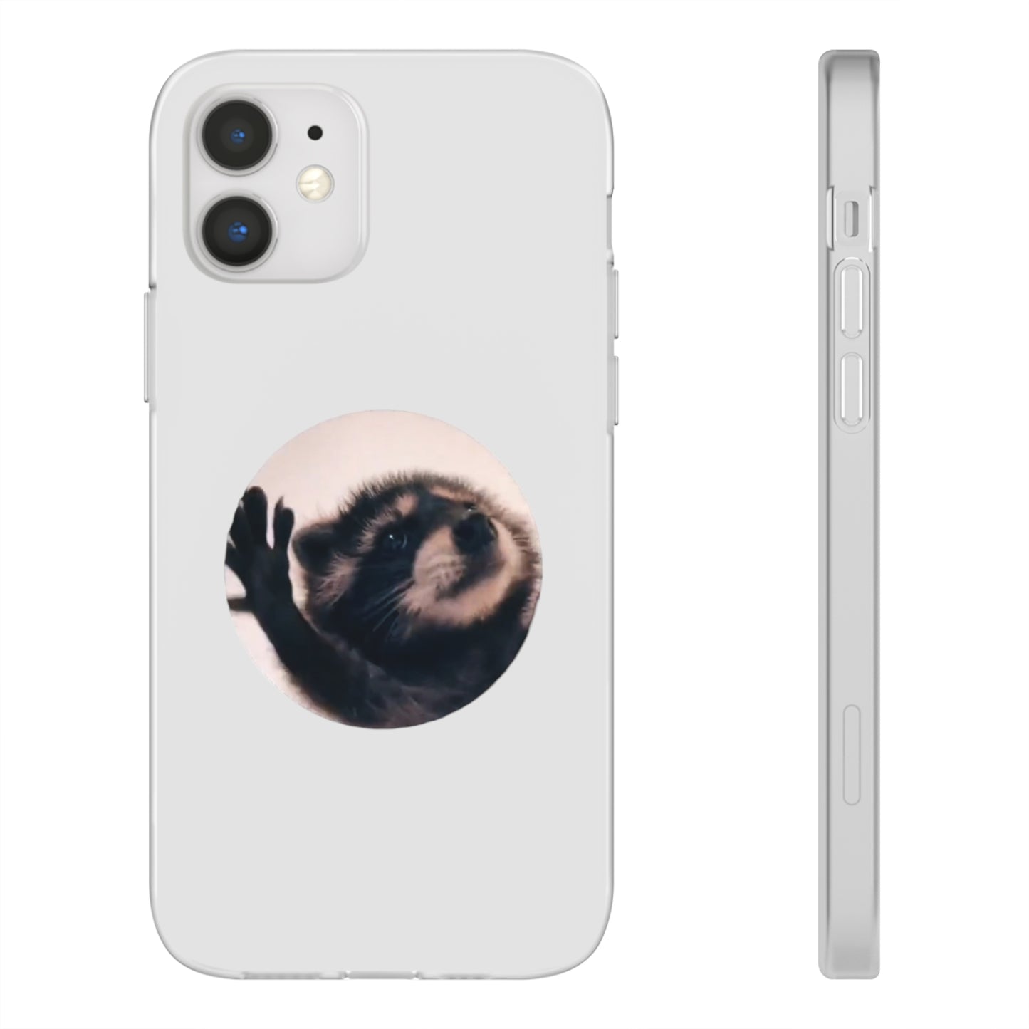 Pedro Raccoon Flexi Cases