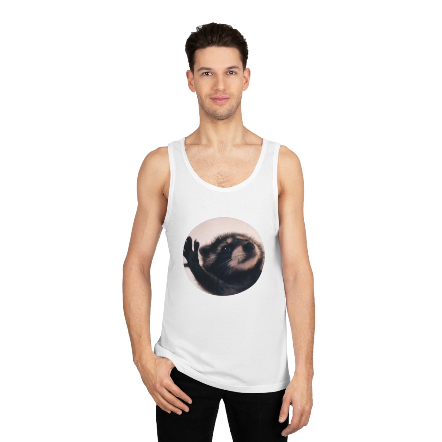 Pedro Raccoon Unisex Softstyle™ Tank Top