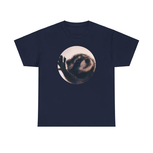 Pedro Raccoon Unisex Heavy Cotton Tee