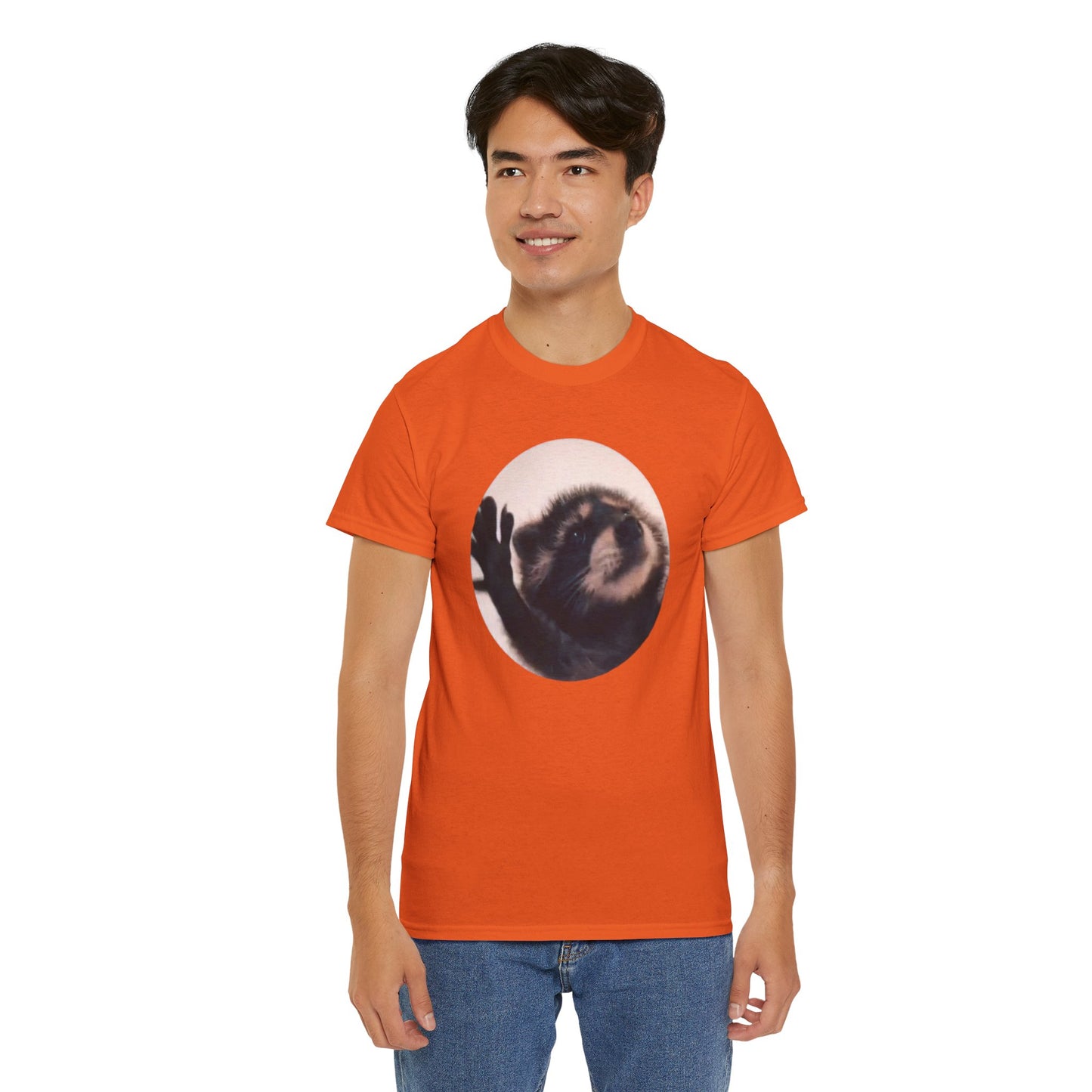 Pedro Raccoon Unisex Heavy Cotton Tee