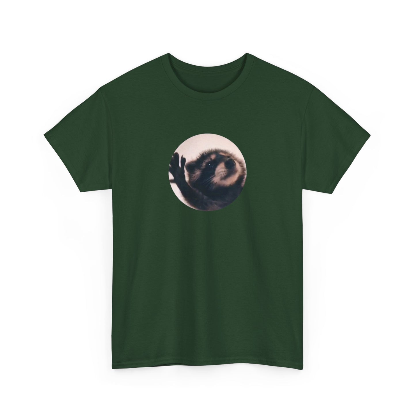 Pedro Raccoon Unisex Heavy Cotton Tee