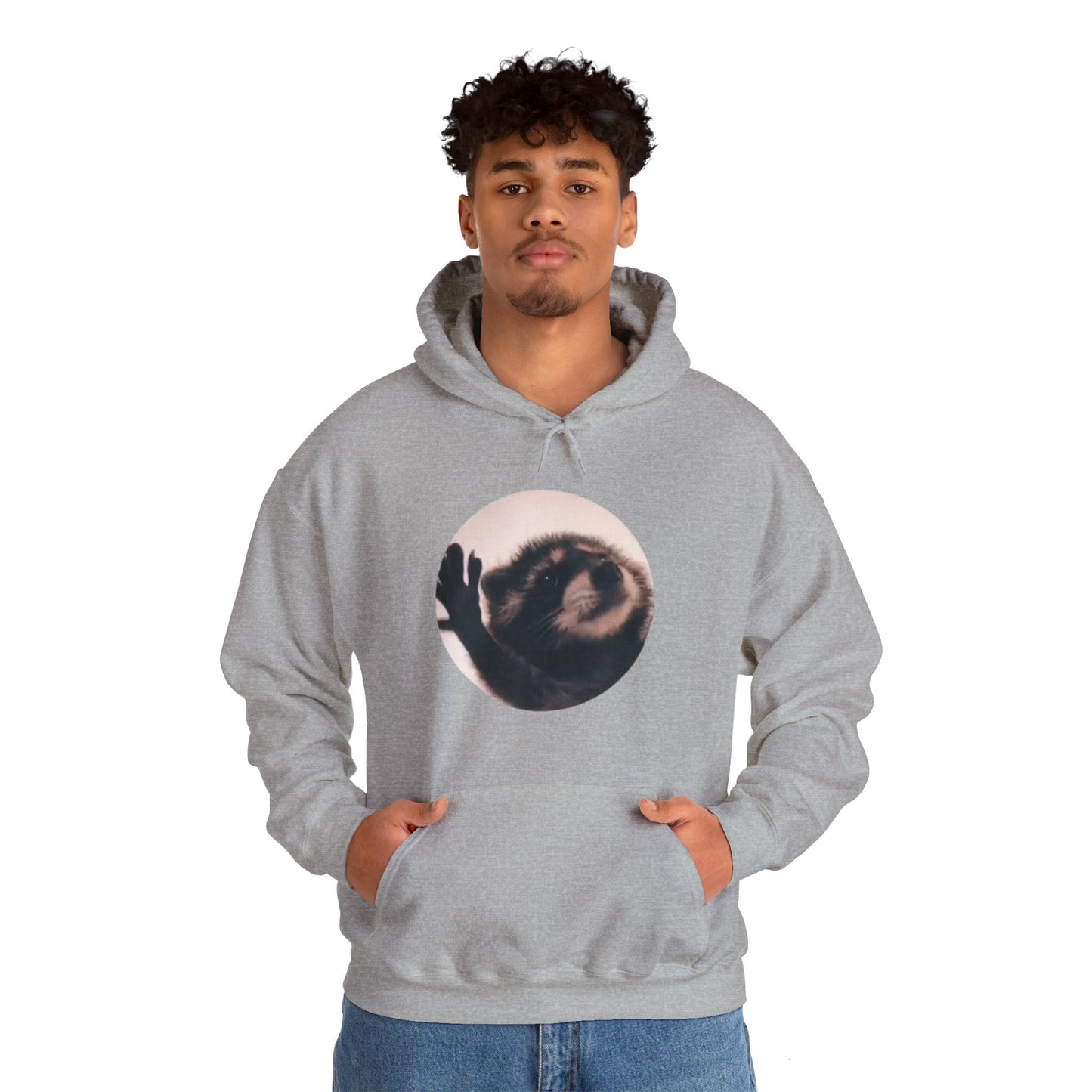 Pedro Raccoon Unisex Heavy Blend™ Hooded Sweatshirt