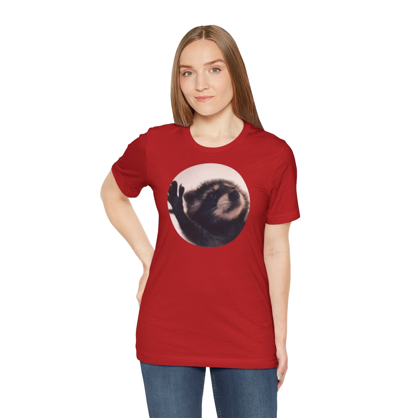 Pedro Raccoon Unisex Jersey Short Sleeve Tee