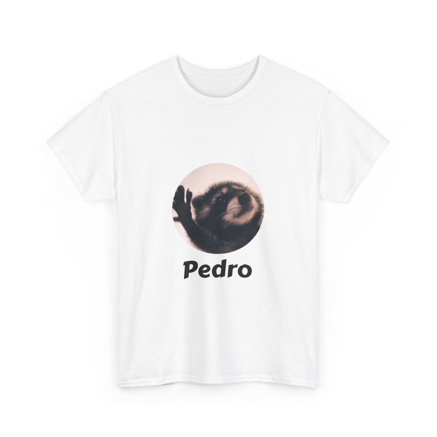 Pedro Raccoon Unisex Heavy Cotton Tee