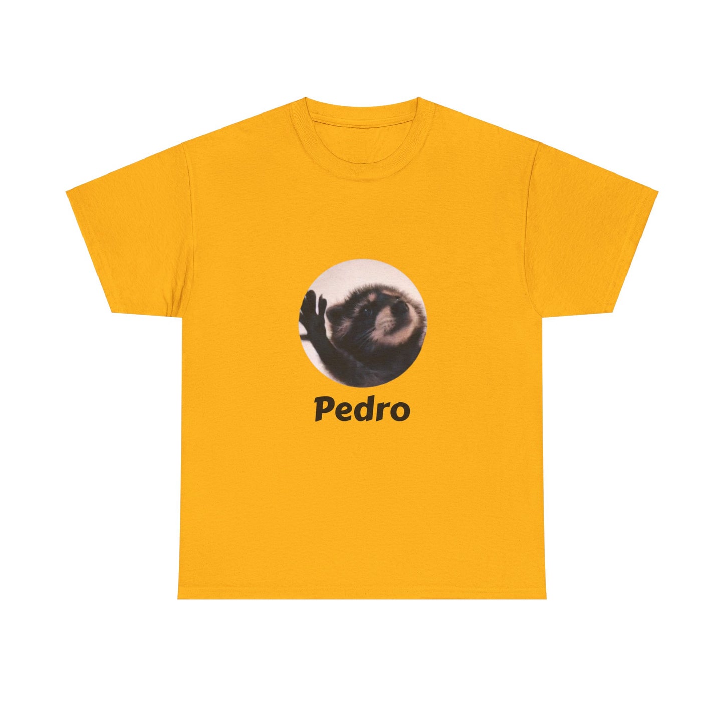 Pedro Raccoon Unisex Heavy Cotton Tee