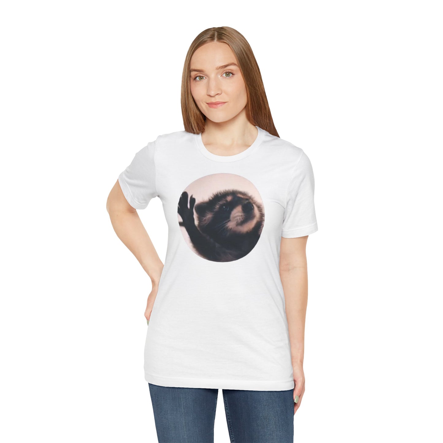 Pedro Raccoon Unisex Jersey Short Sleeve Tee