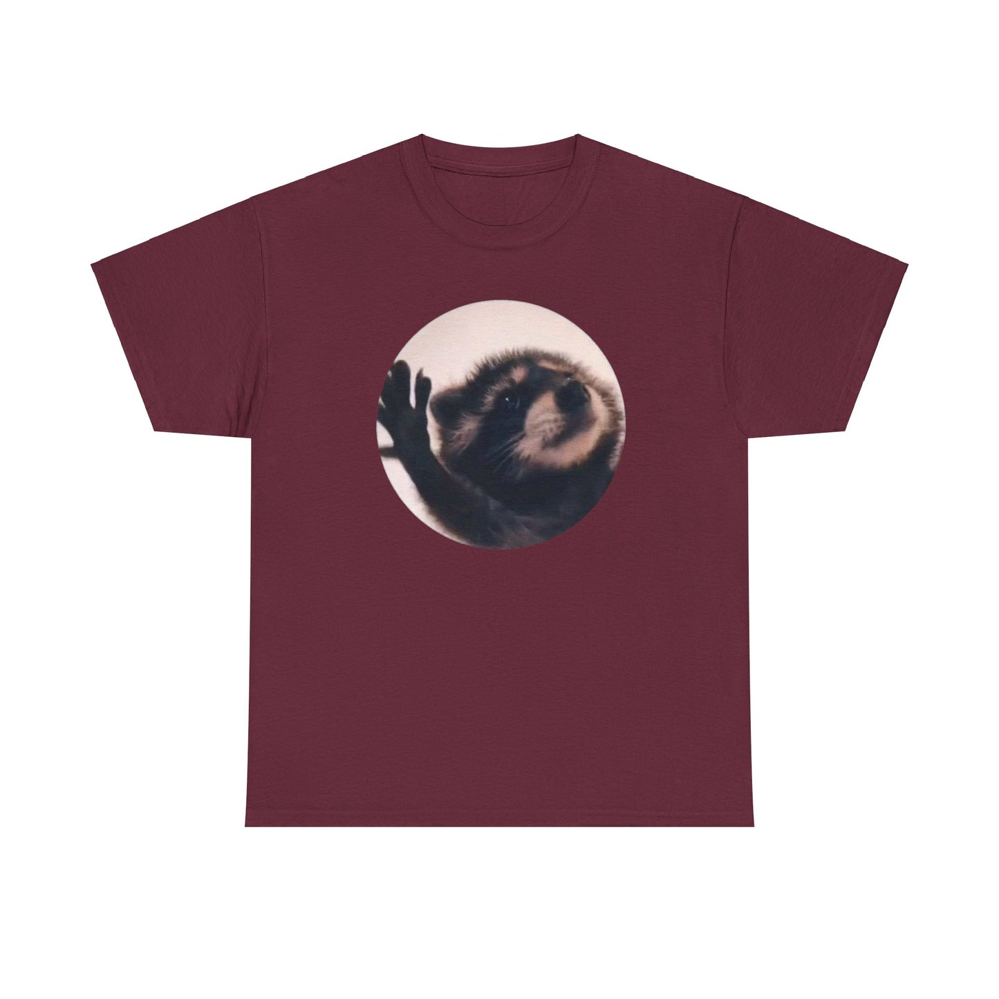 Pedro Raccoon Unisex Heavy Cotton Tee