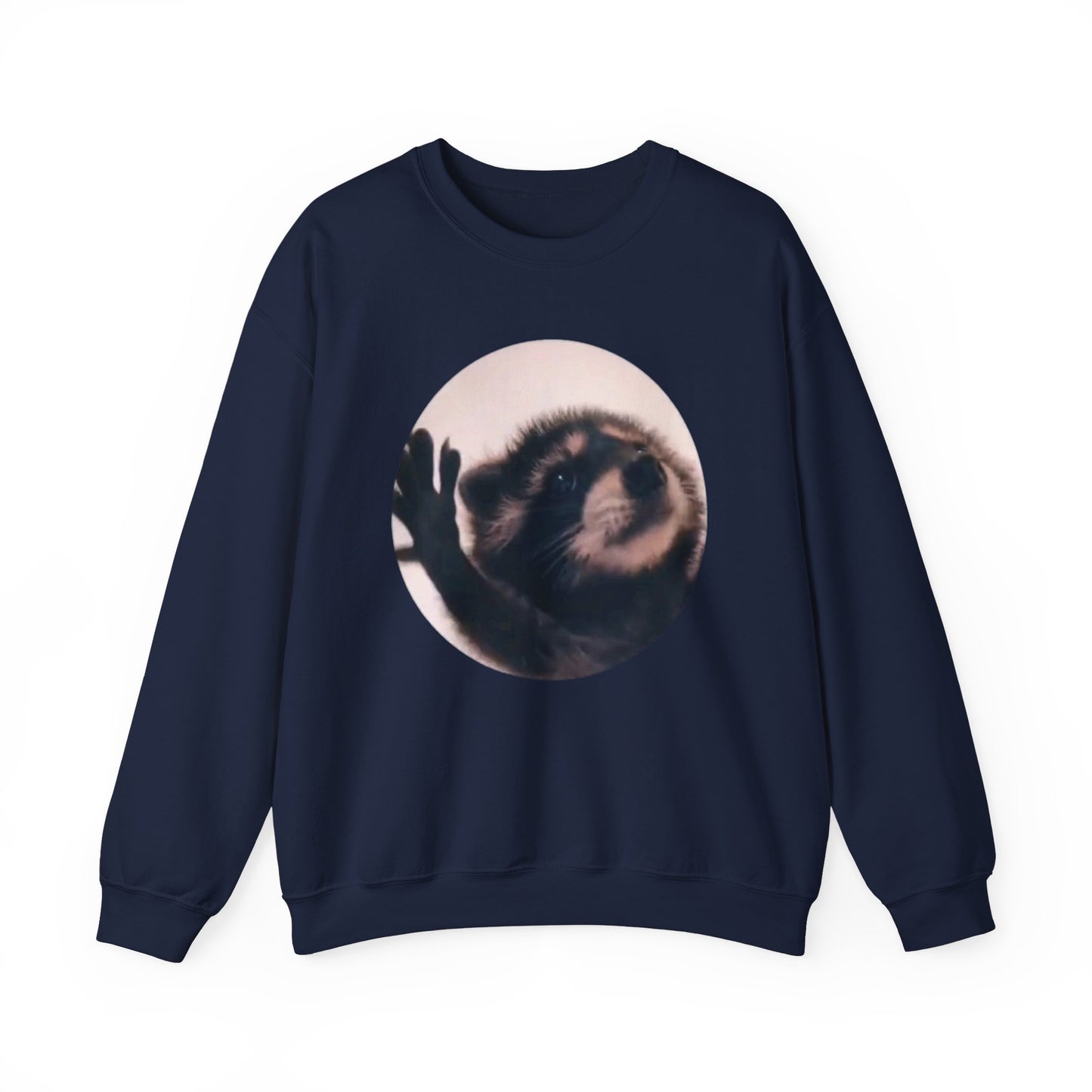 Pedro Raccoon Unisex Heavy Blend™ Crewneck Sweatshirt