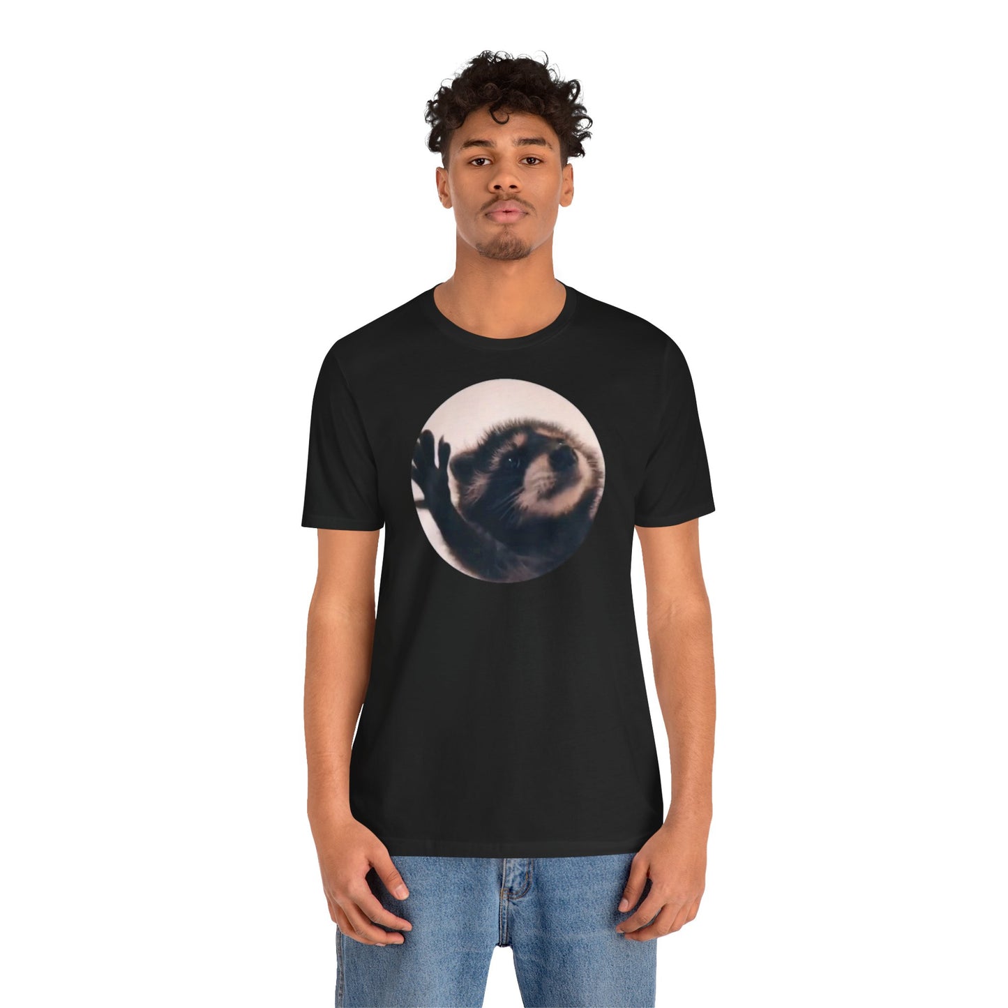 Pedro Raccoon Unisex Jersey Short Sleeve Tee