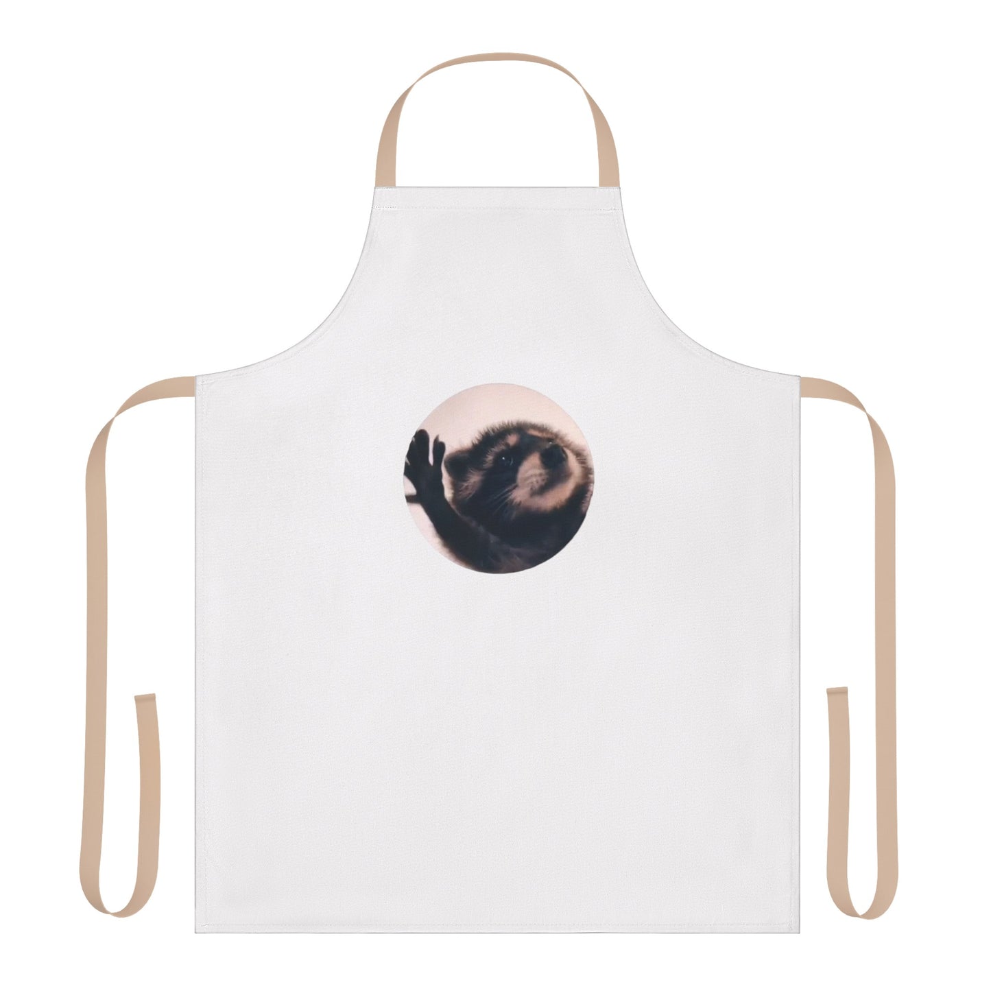 Pedro Raccoon Apron, 5-Color Straps (AOP)