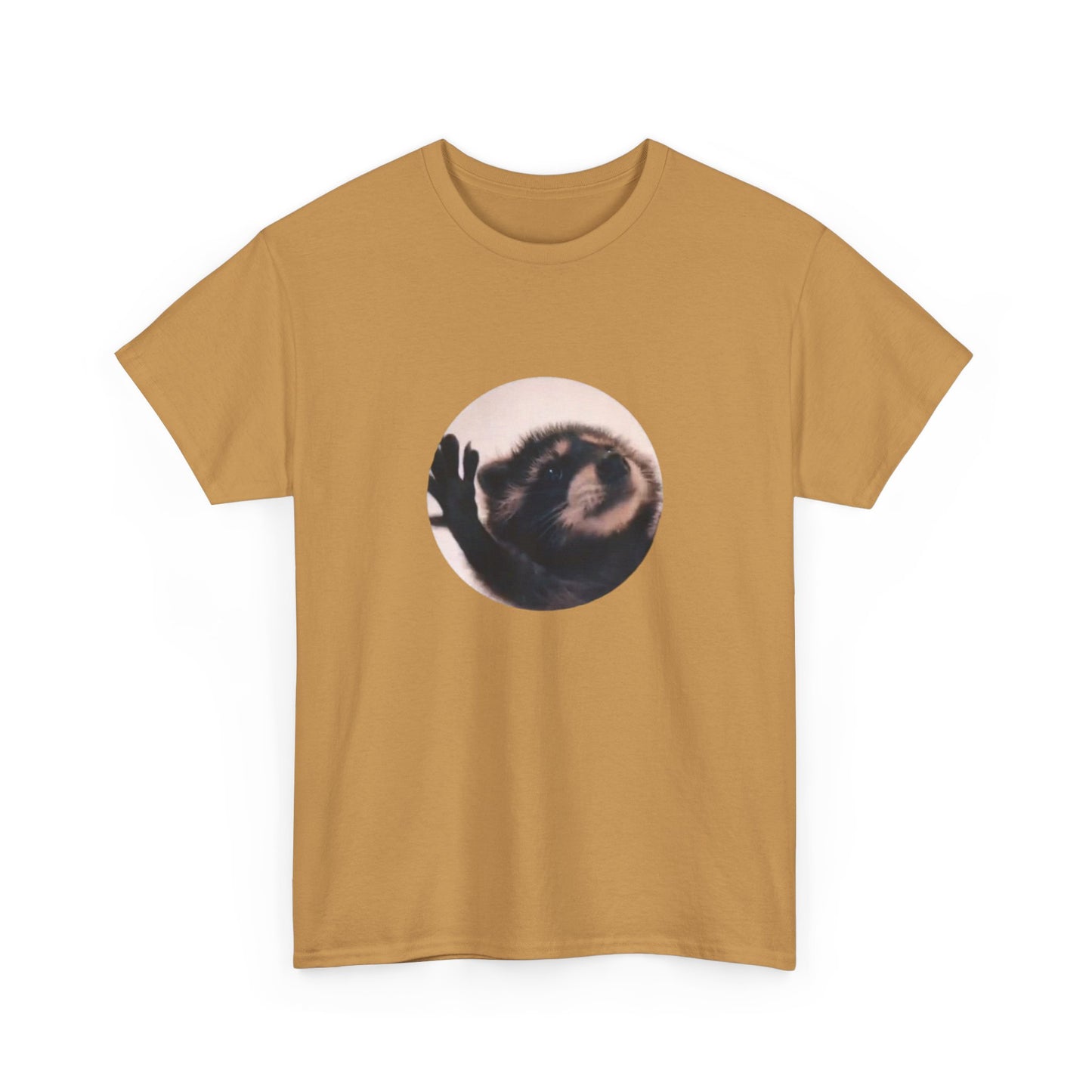 Pedro Raccoon Unisex Heavy Cotton Tee