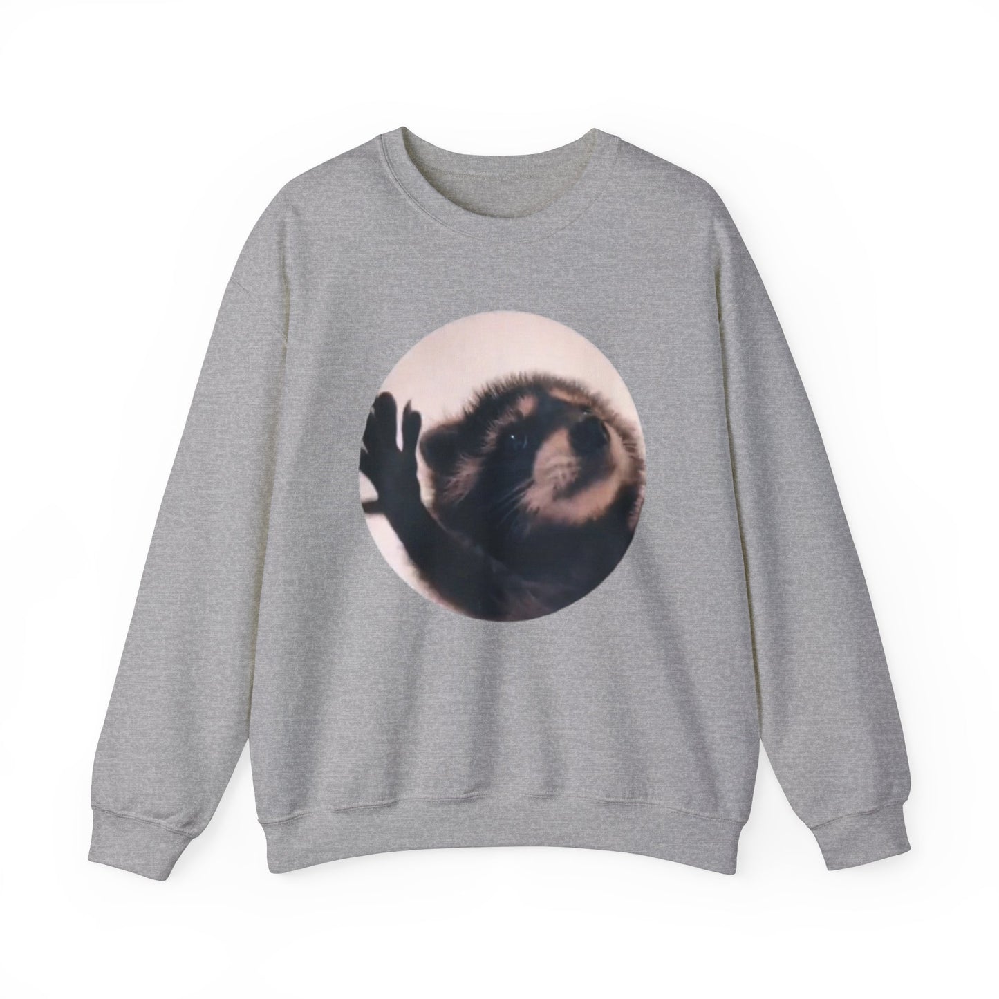 Pedro Raccoon Unisex Heavy Blend™ Crewneck Sweatshirt