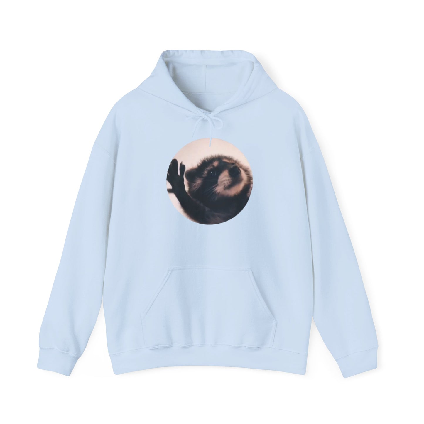 Pedro Raccoon Front and Back Unisex Heavy Blend™ Hooded Sweatshirt