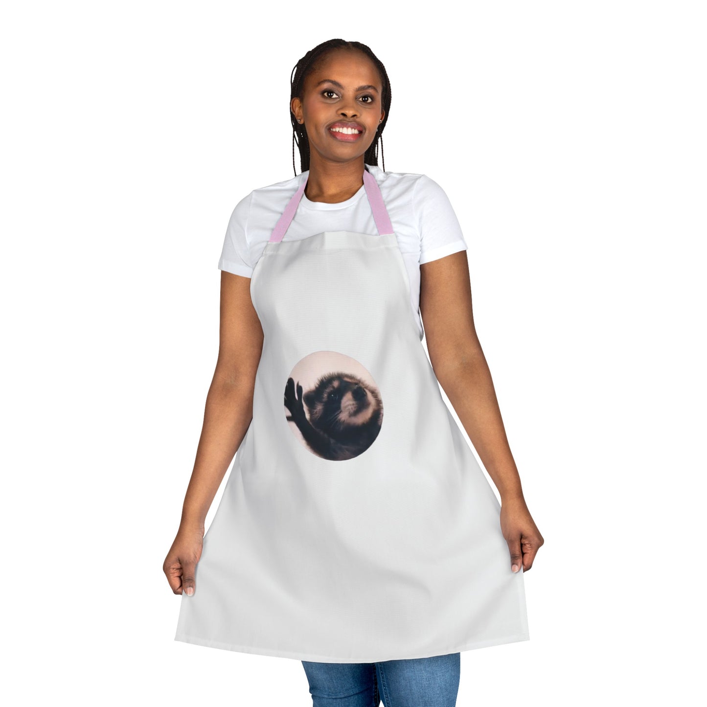 Pedro Raccoon Apron, 5-Color Straps (AOP)