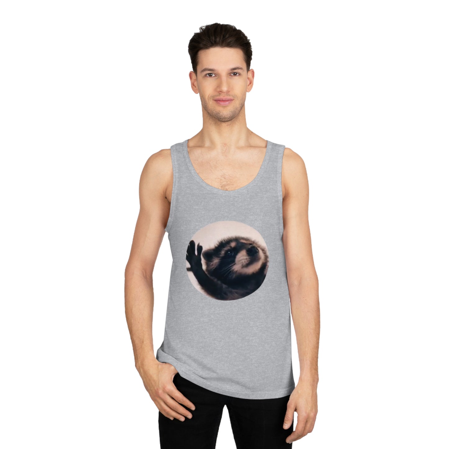 Pedro Raccoon Unisex Softstyle™ Tank Top