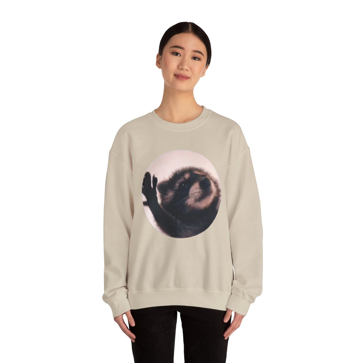 Pedro Raccoon Unisex Heavy Blend™ Crewneck Sweatshirt