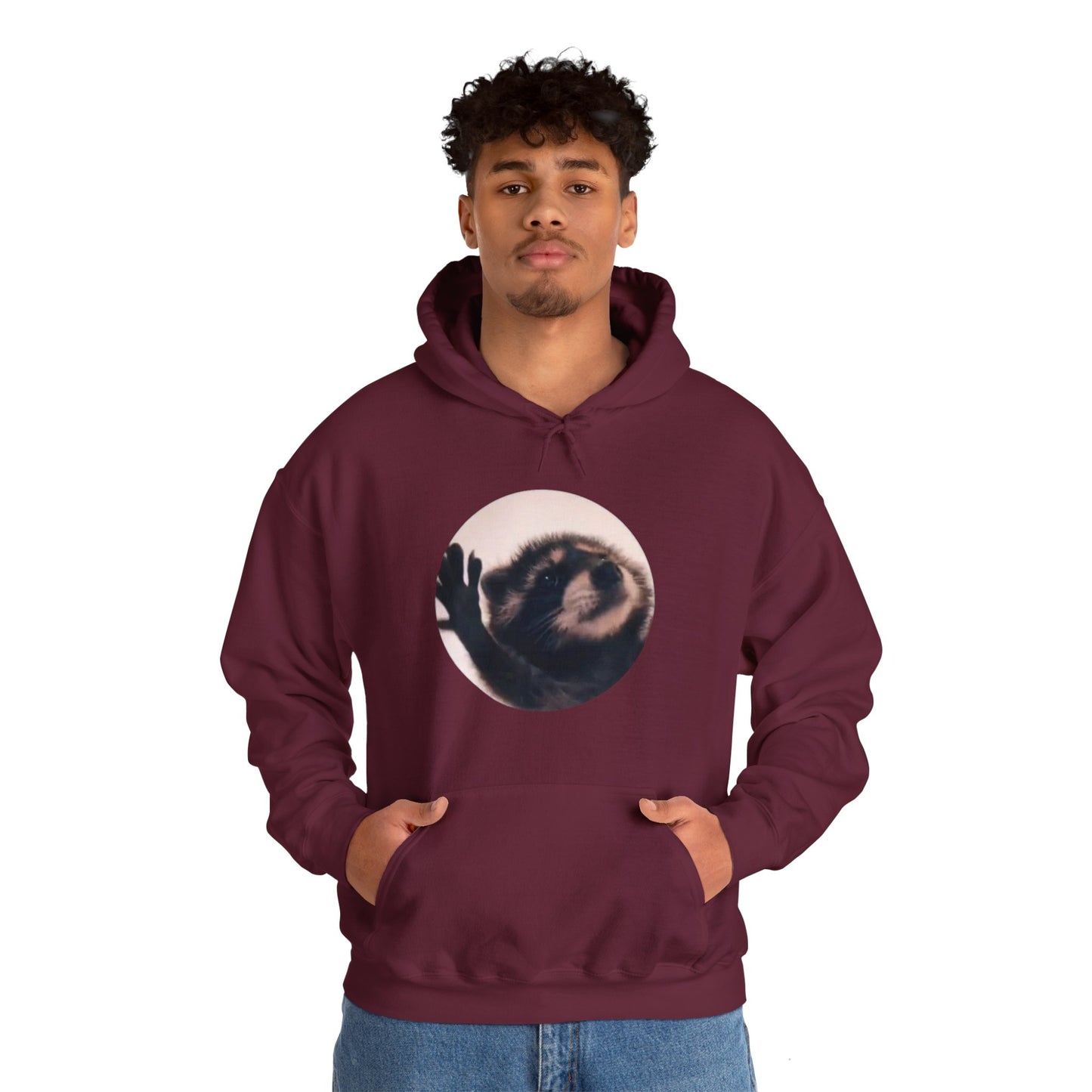 Pedro Raccoon Unisex Heavy Blend™ Hooded Sweatshirt