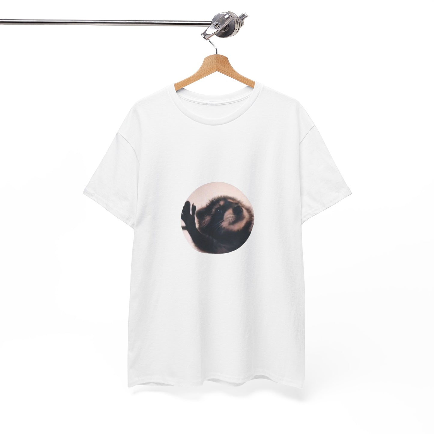 Pedro Raccoon Unisex Heavy Cotton Tee