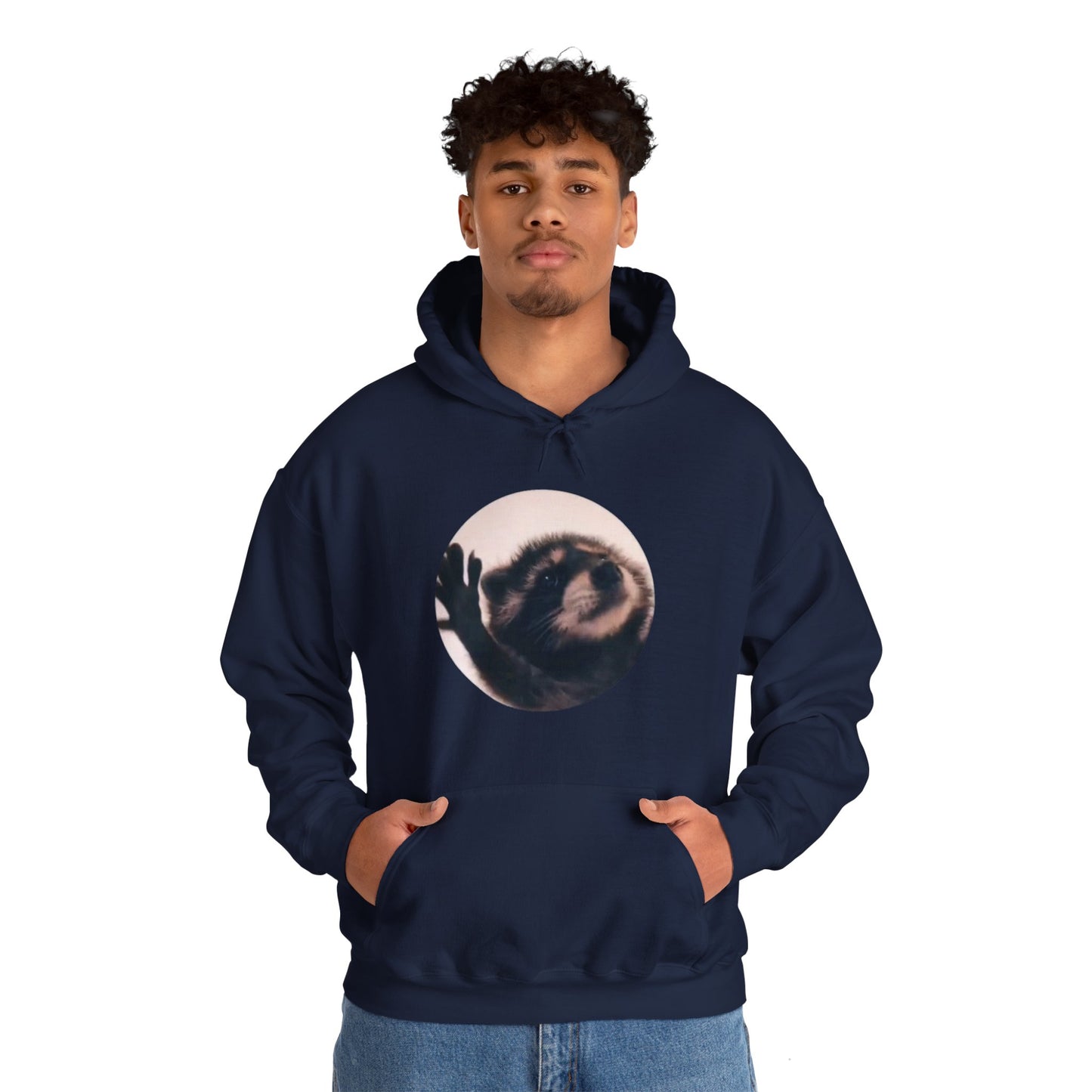 Pedro Raccoon Unisex Heavy Blend™ Hooded Sweatshirt