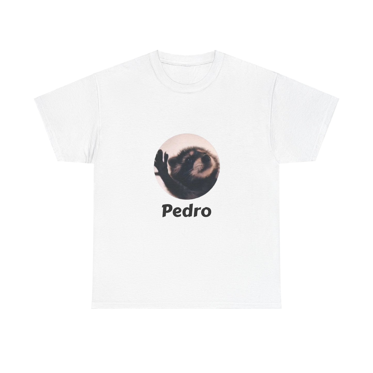 Pedro Raccoon Unisex Heavy Cotton Tee