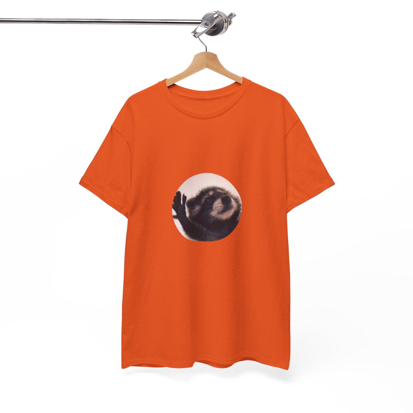 Pedro Raccoon Unisex Heavy Cotton Tee