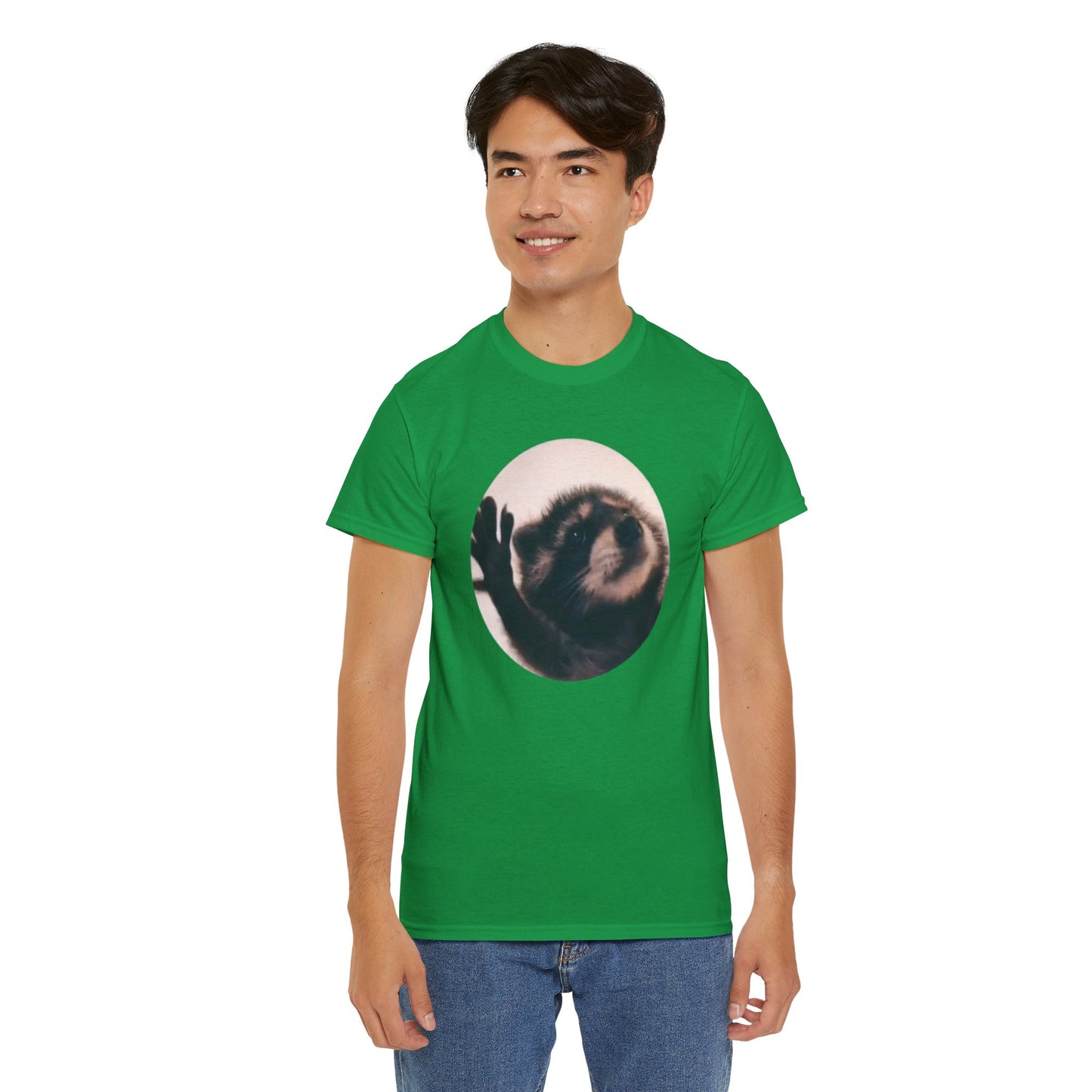 Pedro Raccoon Unisex Heavy Cotton Tee