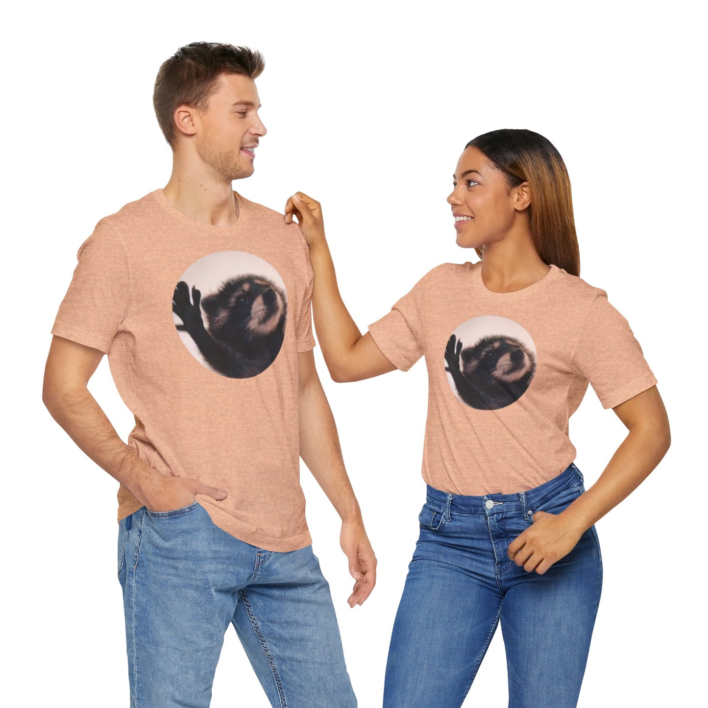 Pedro Raccoon Unisex Jersey Short Sleeve Tee