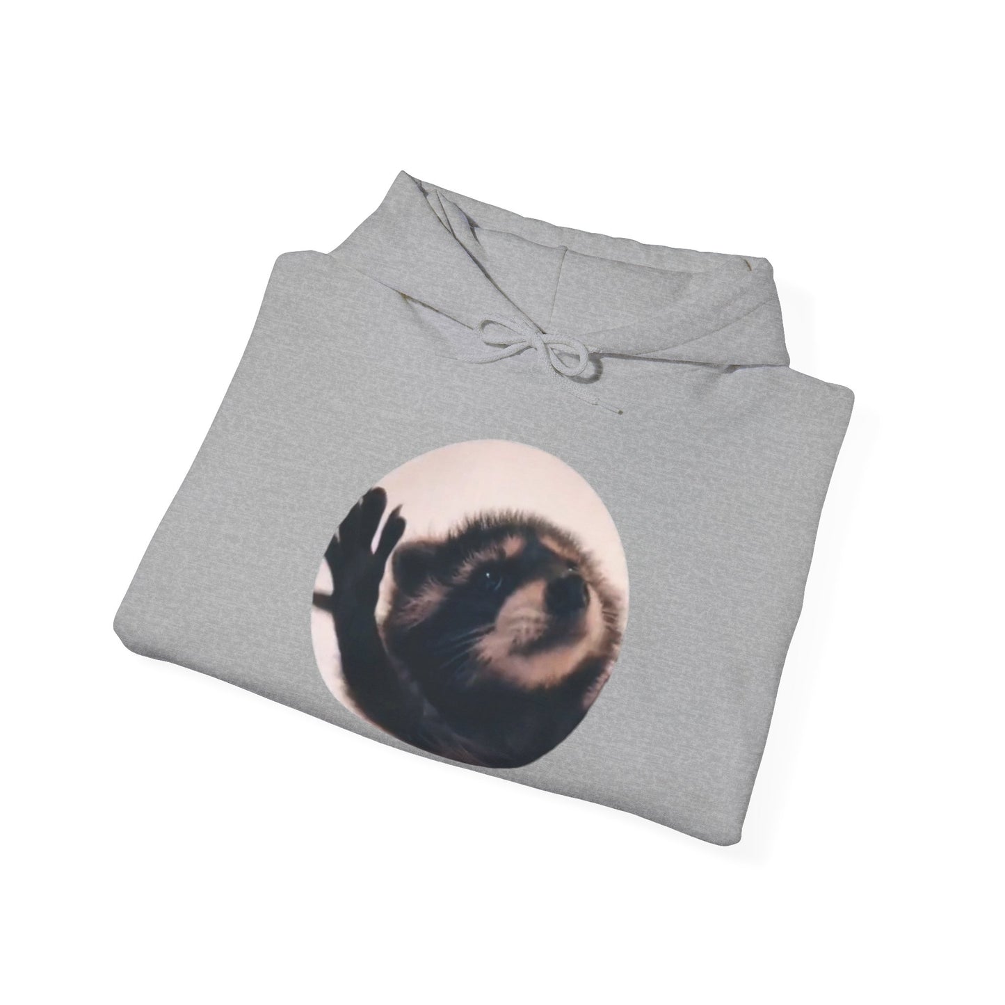 Pedro Raccoon Front and Back Unisex Heavy Blend™ Hooded Sweatshirt