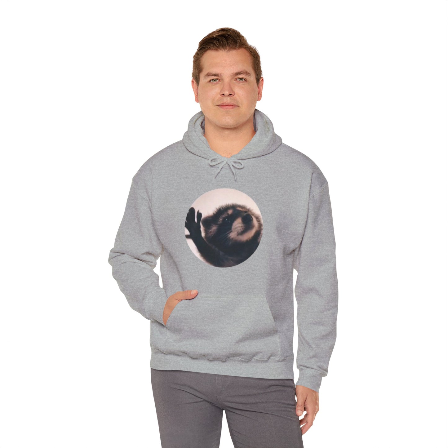 Pedro Raccoon Unisex Heavy Blend™ Hooded Sweatshirt