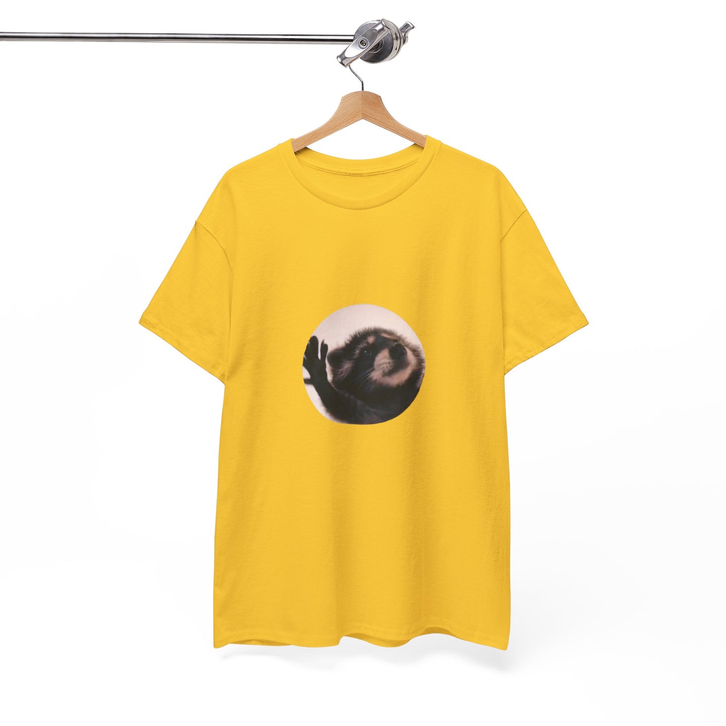 Pedro Raccoon Unisex Heavy Cotton Tee