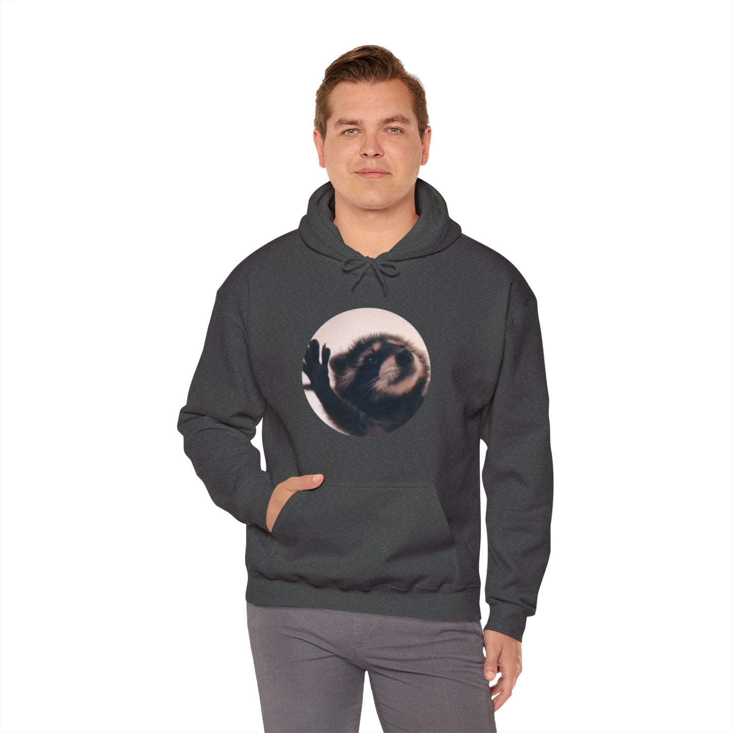 Pedro Raccoon Unisex Heavy Blend™ Hooded Sweatshirt