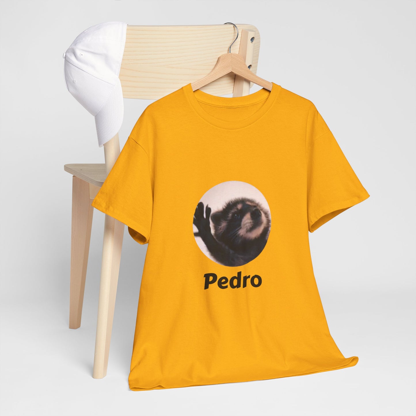 Pedro Raccoon Unisex Heavy Cotton Tee