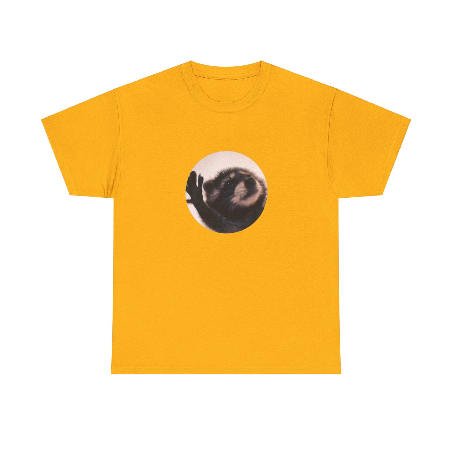 Pedro Raccoon Unisex Heavy Cotton Tee